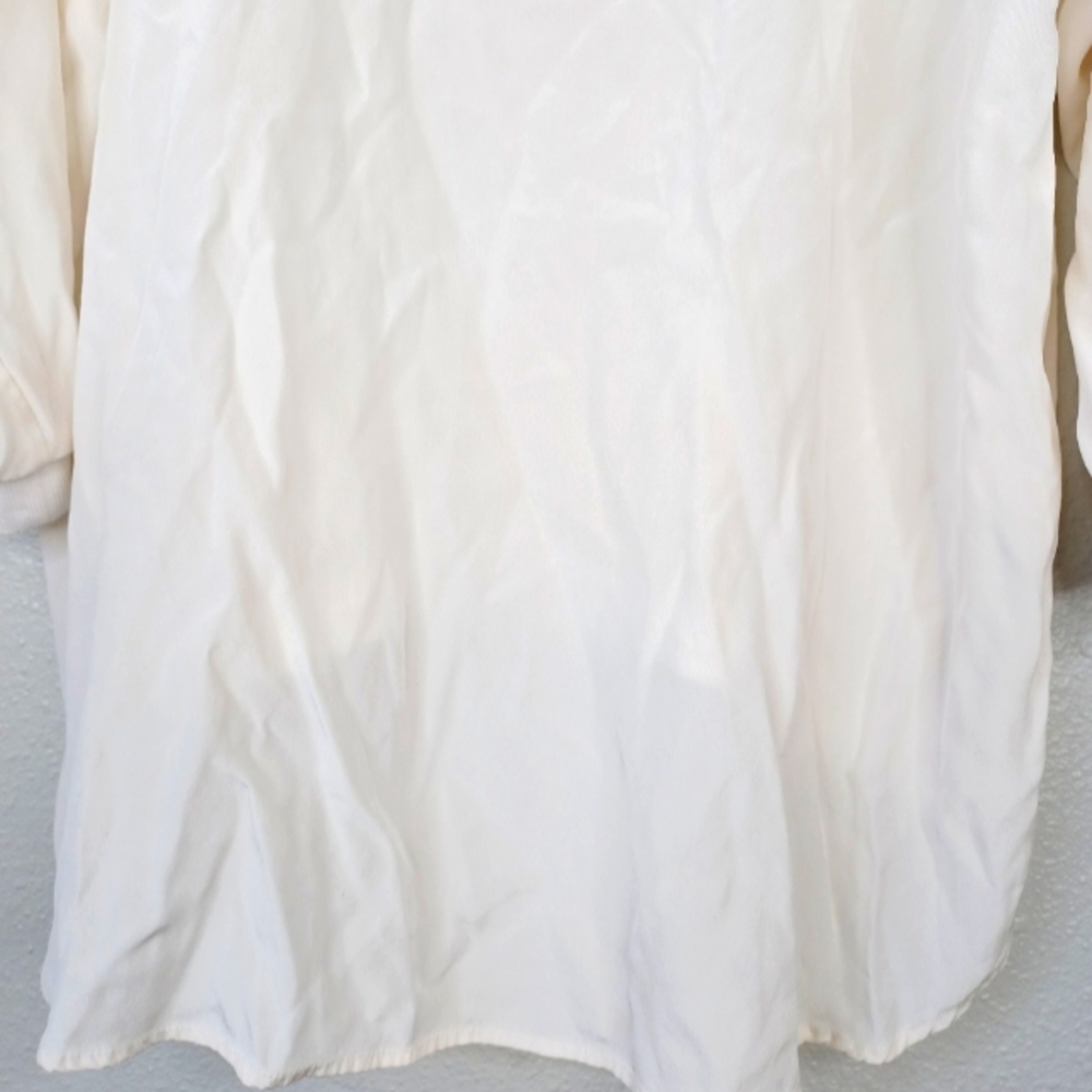 R | Label Silk Ribbed Blouse - Picture 6 of 11